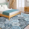 Area Rug, Rugs for Living Room, Washable Rug, Vintage Rugs for Entryway, Traditional Floor Cover, Thin Carpet, Kitchen Distressed Non Slip Mat - 3 of 4
