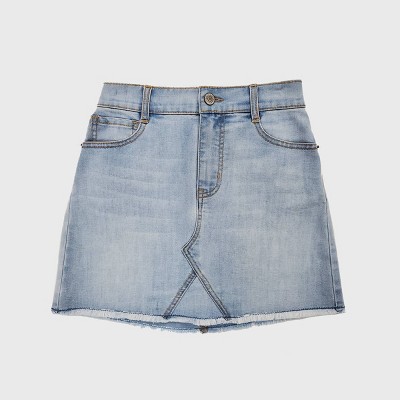 target girls jean skirt