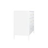 Dexmalle 4 Drawer White Kids Wooden Dresser - 2 of 4