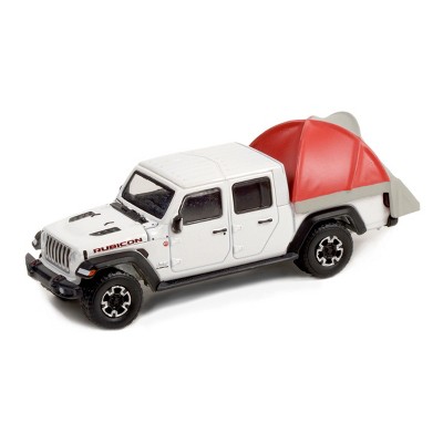 Greenlight Collectibles 1/64 2020 Jeep Gladiator with Modern Truck Bed Tent, Great Outdoors Series 1 38010-D