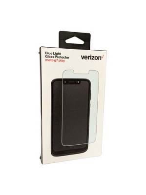 Verizon Blue Light Tempered Glass Screen Protector for moto g7 play