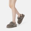 EverAU Australia Women Wagtail Removable Strap Platform Slippers - 2 of 4