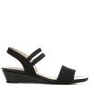 LifeStride Womens Yolo Strappy Wedge Sandals - 3 of 4