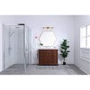 Elegant Lighting Gene 3 light Brass and Clear glass Wall sconce - 2 of 4
