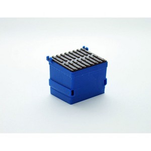 3D to Scale 1/64 3D Printed Blue Plastic Dumpster with Removable Black Lid 64-230-BL - 1 of 2