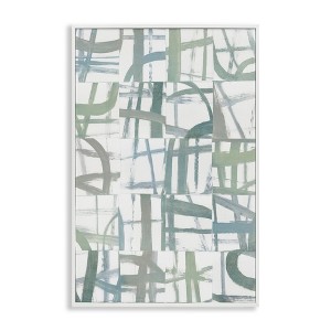 Stupell Industries Contemporary Linear Harmony Framed Giclee Art - 1 of 4