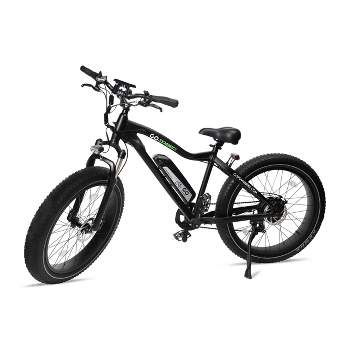 Go Power Bike 26" Go Speed Step Over Electric Mountain Bike - Black