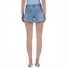 Women's Double Cuffed Denim Shorts - LOVERVET - 2 of 4