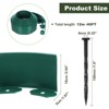 Unique Bargains Flexible Durable Maintenance-Free DIY Landscape Edging 1 Pc - 2 of 4