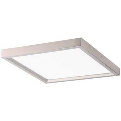 Minka Lavery LED Flush Mount 7 1/2" Wide Brushed Nickel LED Ceiling Light