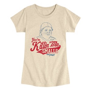 Girls' - The Sandlot - Killin Me Smalls Fitted Short Sleeve Graphic T-Shirt - 1 of 4