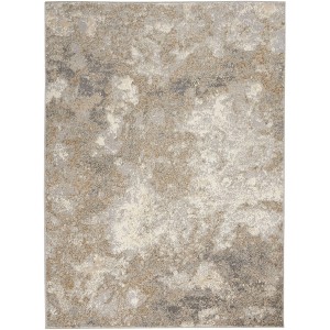 Nourison Joli Modern Area Rug - Ivory Beige 5'3" x 7'3" - 1 of 4