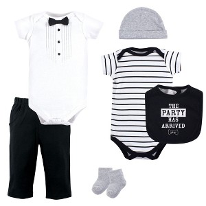 Little Treasure Baby Boy Layette 6-Piece Set, Party Tux - 1 of 1