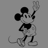 Boy's Disney Mickey Mouse Peace Sign Performance Tee - image 2 of 4