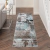 Contemporary Floral Patchwork Indoor Area Rug by Blue Nile Mills - 2 of 4
