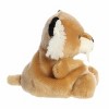 Aurora Mini Ash Saber Tooth Tiger Palm Pals Adorable Stuffed Animal Brown 5" - 3 of 4