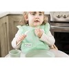 Tiny Twinkle Mess-Proof and Waterproof Baby Food Bib for Boys or Girls, Machine Washable and BPA-Free w/Adjustable Closure - 2 of 4