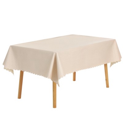 Unique Bargains Rectangle Oil-Proof Spill-Proof Water Resistance PVC Table Cover 1 Pc