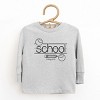 The Juniper Shop SmileyWorld School Handwriting Lines Toddler Long Sleeve Tee - 2 of 4