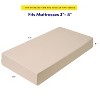 4-Pack Crib & Toddler Bed Sheets for Baby Girls and Boys, Fitted Mattress Sheets by Sweet Home Collection® - 2 of 4