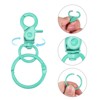 Unique Bargains DIY Craft Key Organization Lobster Claw Lanyard Swivel Clasps 2 Pcs - 4 of 4
