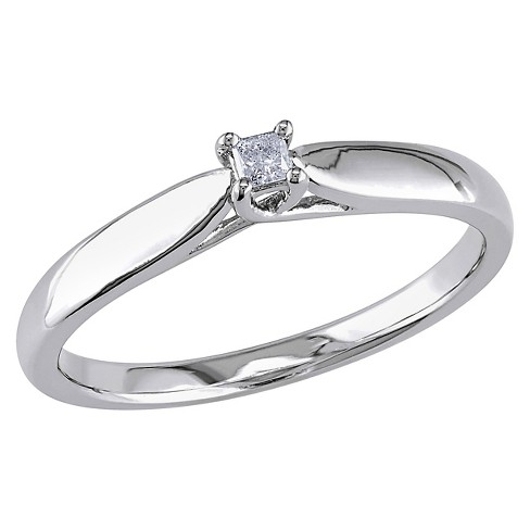 Solitaire Star Diamond Ring - Fancy Star Cut Diamond Ring - Silver Promise  Ring - Valentine's Gift for Her - Anniversary Gift [BR0513]
