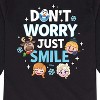 Boys' - Disney - Don't Worry Be Emojis Long Sleeve Graphic T-Shirt - 2 of 4