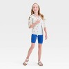 Girls' Ribbed Bike Shorts - Cat & Jack™ - 3 of 3