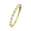 RS Pure by Ross-Simons 0.19 ct. t.w. Baguette Diamond Ring in 14kt Yellow Gold - 3 of 4