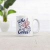 Crazy Dog T-Shirts Who Cares Mug Funny Middle Finger Graphic Novelty Coffee Cup-11oz - 2 of 4