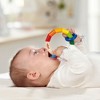 HABA Wooden Rainbow Teething Rattle Toy for Babies 0-18 Months - Kringlering Wood Grasping Toy with Plastic Rings - Sensory Toys for Babies - 3 of 4