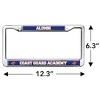 US Coast Guard Academy Alumni Logo Full Size Standard License Plate Metal Frame - 4 of 4