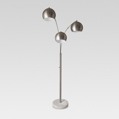 3 head globe store floor lamp