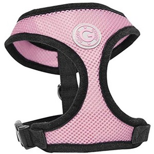 Gooby Soft Breathable Mesh Dog Harness for Small Pets, Medium, Pink - 1 of 1