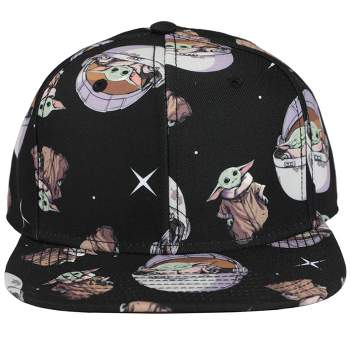 Star Wars Grogu All Over Print Snapback Hat