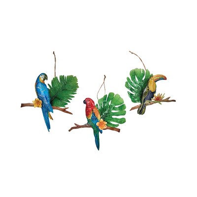 Gallerie II Rainforest Bird Ornament, A/3