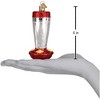 Old World Christmas Glass Blown Tree Ornament, Hummingbird Feeder - 4 of 4