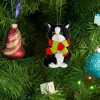Ornativity Christmas Mini Cat Ornament - Black - 2 of 4