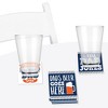 Big Dot of Happiness Happy Father's Day - Funny We Love Dad Party Decorations - Drink Coasters - Set of 6 - 3 of 4