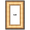 PosterPalooza | Panoramic Traditional Gold Picture Frame - UV Acrylic, Foam Board Backing, Hanging Hardware - 2 of 4