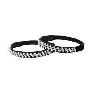 Allegra K Women's Detachable Elastic Rhinestones Heels Shoe Strap Band - 1 of 4