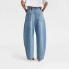 KBB by KAHLANA Women's Mid-Rise 'The Barrel Leg Jean' - 2 of 3