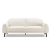 MINIMORE Modern Style 87.4"W Iris 3Seater Round Arm Mid-century Sofa - 2 of 4