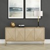 Hudson and Canal 29.75" Tall Two-Tone Table Lamp with Fabric Shade - 4 of 4
