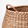 Small Woven Basket with Handles - Threshold™ designed with Studio McGee: Handcrafted, Decorative Storage - 3 of 4