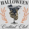 Rerun Island Women Halloween Cocktail Club Dark Drinks Short Sleeve Graphic Cotton Retro Vintage Ranger Baby Tee - 2 of 4