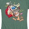 Women's - Ren & Stimpy - Smashing Time Short Sleeve Graphic T-Shirt - 2 of 4