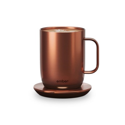 Ember Copper 14oz Temperature Control Smart Mug with Coaster