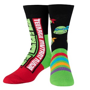Odd Sox, Tmnt Turtles, Funny Novelty Socks, Large - 1 of 4