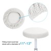 Unique Bargains Round Washable Elastic Bar Stool Cushion Slipcovers 11"-16" 1 Pc - 3 of 4